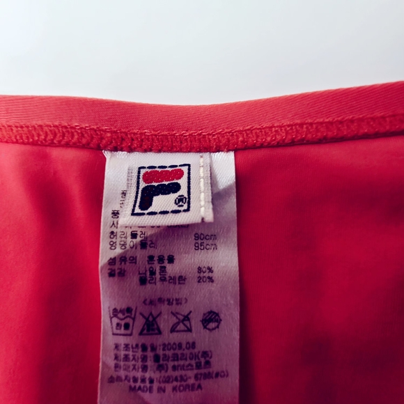 Fila Pink/red Women's Skirt - Picture 5 of 6